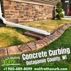 Concrete Curbing in Outagamie County WI (1)