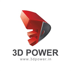 3D Power logo 250