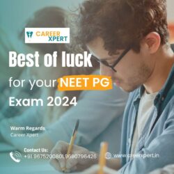 Best of Luck for NEET PG EXAM 2024