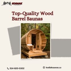 Top-Quality Wood Barrel Saunas