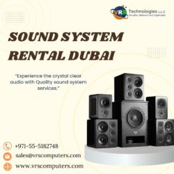 Dubai’s Sound System Rental Dubai