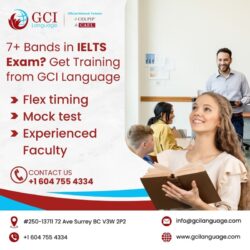 7+ Bands in IELTS Exam Get Training from GCI Language