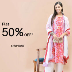 Unmissable Offer_ Flat 50% OFF at SHREE – Celebrate Her Uniqueness!