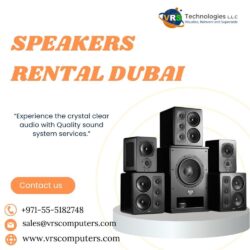 Speakers Rental Dubai