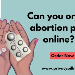 Can you order abortion pills online