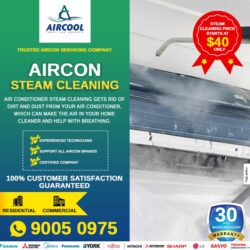 Aircon Steam Cleaning