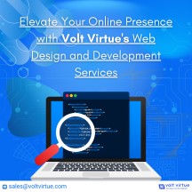 Elevate Your Online Presence with Volt Virtue's Web Design and Development Services