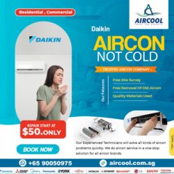 daikin aircon not cold