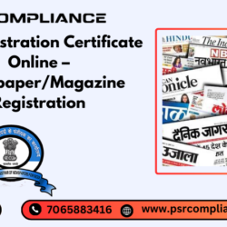 RNI Registration Certificate Online –NewspaperMagazine Registration