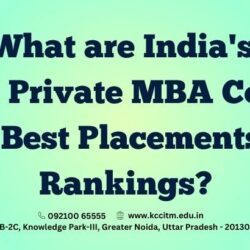 India's top 10 private MBA colleges with placements and rankings