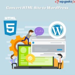 convert html site to wordpress