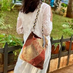 Handwoven Shoulder Tote Bags