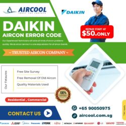 daikin aircon error code