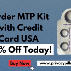 Order MTP Kit with Credit Card USA