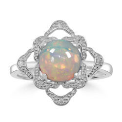 opal engagement ring