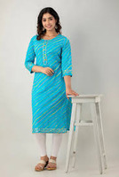 printed lehariya kurti (1)