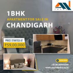 1 BHK Flats for sale in Chandigarh