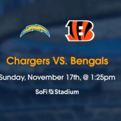 Chargers VS. Bengals___17 Nov.