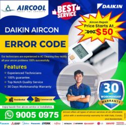 Daikin Aircon Error Code