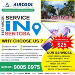 Aircon Service in in SENTOSA