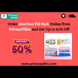 Order Abortion Pill Pack Online from PrivacyPillrx and Get Up to 50% Off (1)