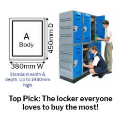 Brighten Spaces with Durable School Lockers