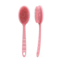 Silicone bath brush