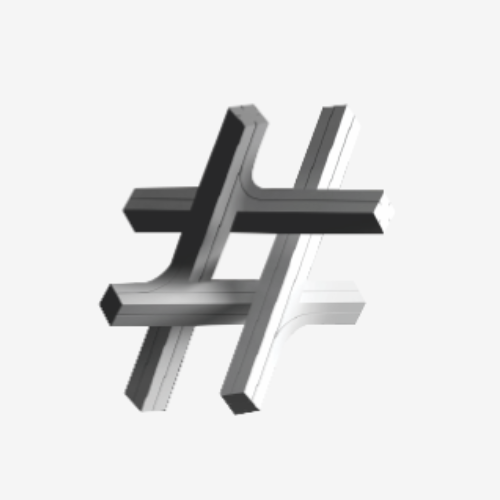 Hashtag Design Studio Logo geotag Hashtag Design Studio Logo geotag