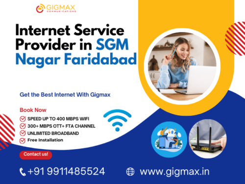 Internet Service Provider in SGM Nagar Faridabad Internet Service Provider in SGM Nagar Faridabad