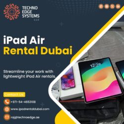 The Best iPad Air Rental Services in Dubai