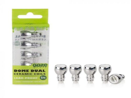 Dome Dual Ceramic Coils 5pk Dome Dual Ceramic Coils 5pk