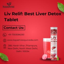 Liv Relif is the Best Liver Detox Tablet