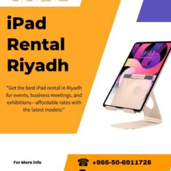Why iPad Rentals Beat Buying for Riyadh Businesses