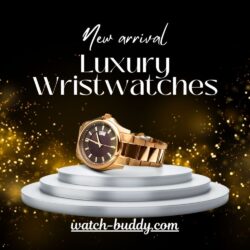 Black Elegant Luxury Watches Instagram Post