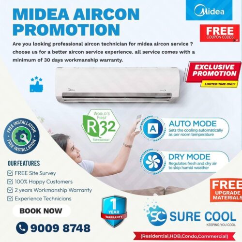 Midea Aircon Promotion Midea Aircon Promotion
