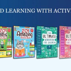 kids activity and learning books