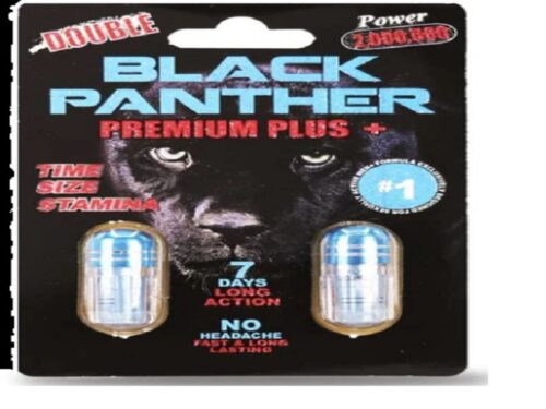 Black Panther - Premium Plus Power 2,000,000 Double Pack Black Panther - Premium Plus Power 2,000,000 Double Pack
