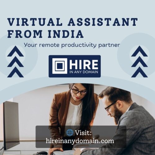 Virtual assistant from India Virtual assistant from India