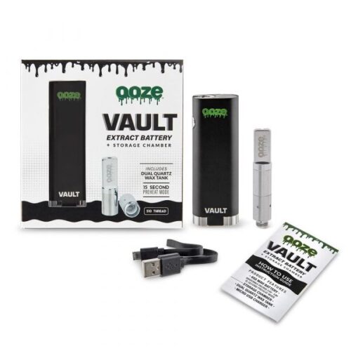Ooze Vault Extract Battery With Storage Chamber Ooze Vault Extract Battery With Storage Chamber
