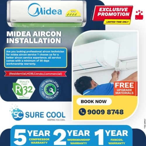 Midea Aircon Installation Midea Aircon Installation