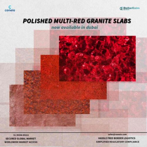 Polished Granite Slabs - Red Multi for Vibrant Interior Designs Polished Granite Slabs - Red Multi for Vibrant Interior Designs