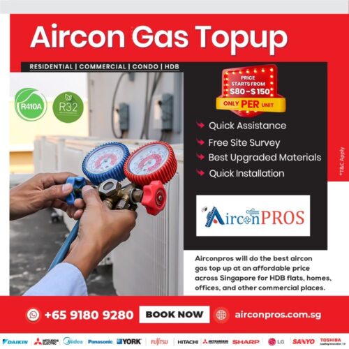 Aircon Gas Topup Aircon Gas Topup