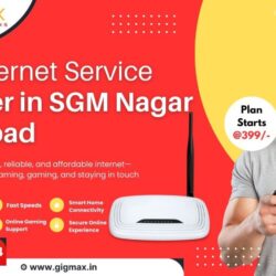 Looking for the Best WiFi in SGM Nagar Faridabad Try Gigmax Unlimited Plans Today!