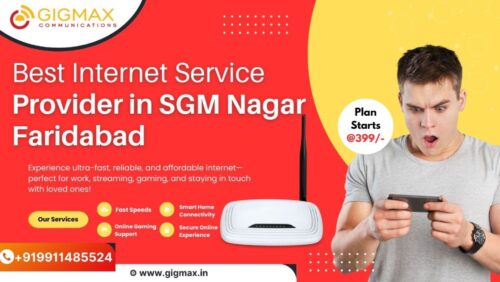 Looking for the Best WiFi in SGM Nagar Faridabad Try Gigmax Unlimited Plans Today! Looking for the Best WiFi in SGM Nagar Faridabad Try Gigmax Unlimited Plans Today!