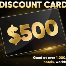 _500 Discount Hotel Card March 2025 1D