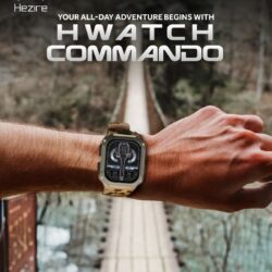 Conquer trails, scale peaks, and push limits with the HWatch Commando - built for every adventure, day or night.Adventure doesn’t wait. Neither should you. Buy now- www.hezire.com#Hezire #Watch #Watches #Wearables #Ad