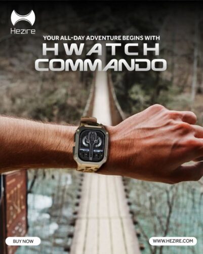 Conquer trails, scale peaks, and push limits with the HWatch Commando - built for every adventure, day or night.Adventure doesn’t wait. Neither should you. Buy now- www.hezire.com#Hezire #Watch #Watches #Wearables #Ad Conquer trails, scale peaks, and push limits with the HWatch Commando - built for every adventure, day or night.Adventure doesn’t wait. Neither should you. Buy now- www.hezire.com#Hezire #Watch #Watches #Wearables #Ad