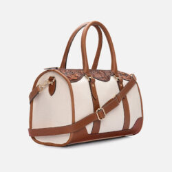 leather travel bag