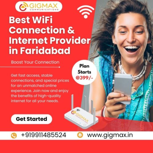 Gigmax – Best WiFi Connection & Internet Provider in Faridabad Gigmax – Best WiFi Connection & Internet Provider in Faridabad