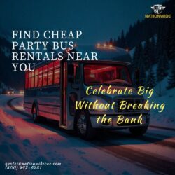 Cheap Party Bus Rentals Near Me